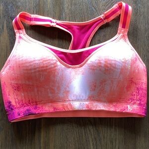 Danskin Now Pink and Orange Sports Bra